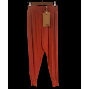 POL Bright Burnt Orange Joggers NWT